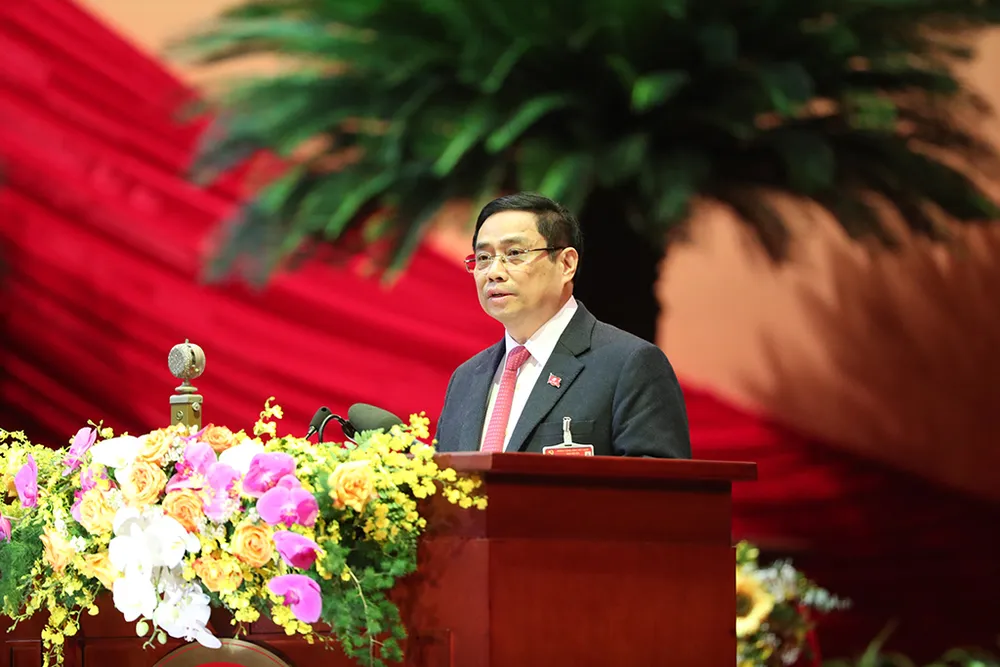 Chùm ảnh: Các đại biểu tại phiên trù bị Đại hội XIII của Đảng ảnh 15