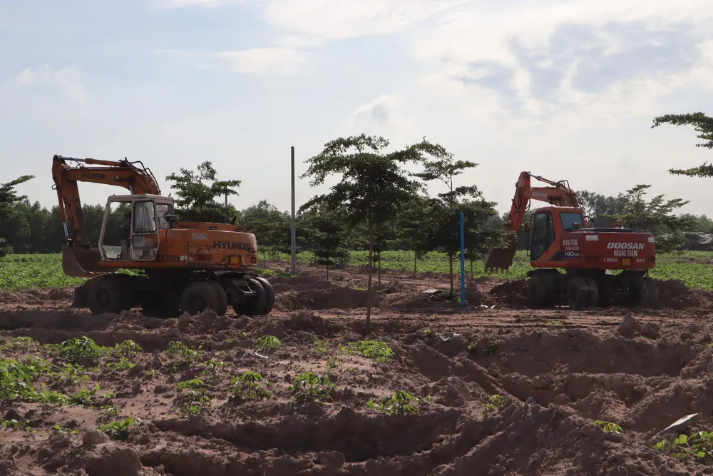 Cưỡng chế đường xây dựng trái phép trên dự án ma của Alibaba ảnh 3