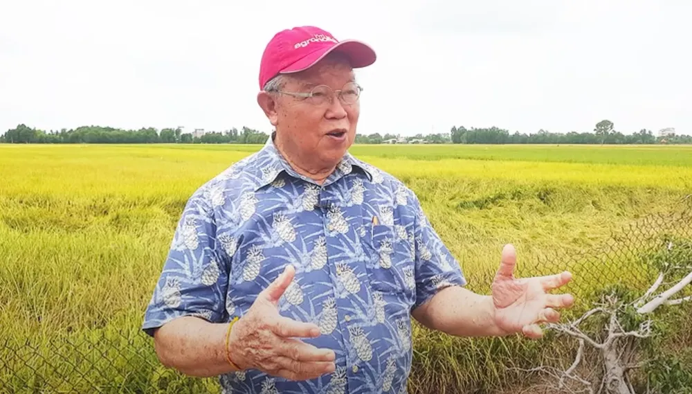 GS Võ Tòng Xuân. Ảnh CTV