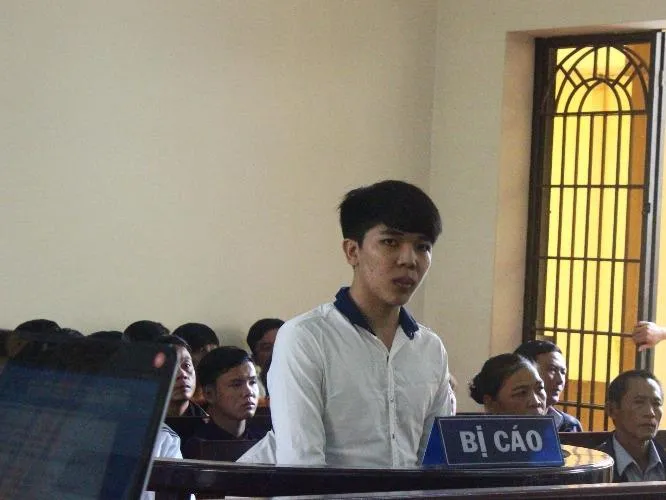 Bị cáo Đức tại tòa. Ảnh: TIẾN DŨNG