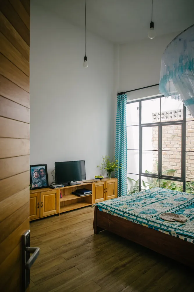 Căn nhà một tầng thiết kế sâu nổi bật giữa Kon Tum hình ảnh 8 Can nha mot tang thiet ke sau noi bat giua Kon Tum hinh anh 8