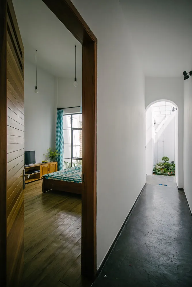 Căn nhà một tầng thiết kế sâu nổi bật giữa Kon Tum hình ảnh 9 Can nha mot tang thiet ke sau noi bat giua Kon Tum hinh anh 9