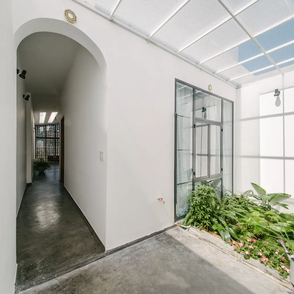 Căn nhà một tầng thiết kế sâu nổi bật giữa Kon Tum hình ảnh 12 Can nha mot tang thiet ke sau noi bat giua Kon Tum hinh anh 12