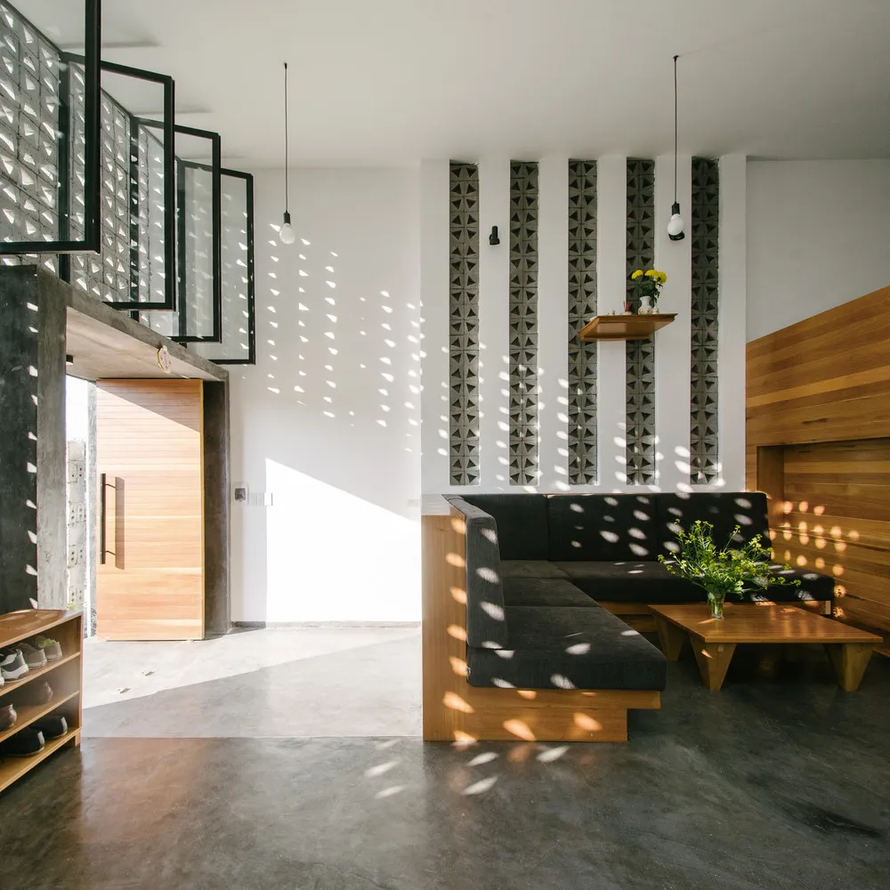 Nhà 1 tầng thiết kế nổi bật giữa Kon Tum ảnh 2 Can nha mot tang thiet ke sau noi bat giua Kon Tum hinh anh 2