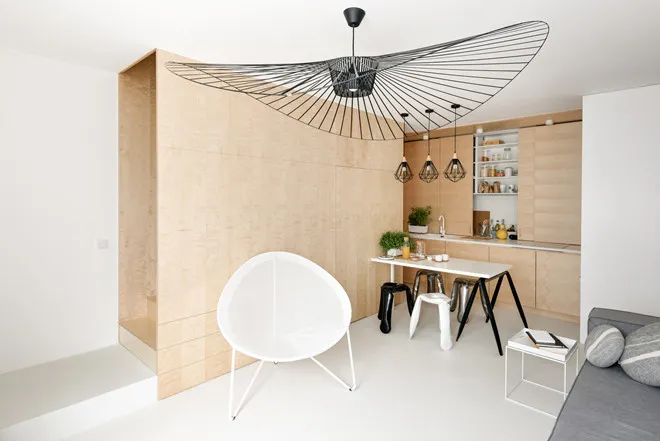 Can ho nho 2 tang 3 phong ngu tiet kiem dien tich hinh anh 2