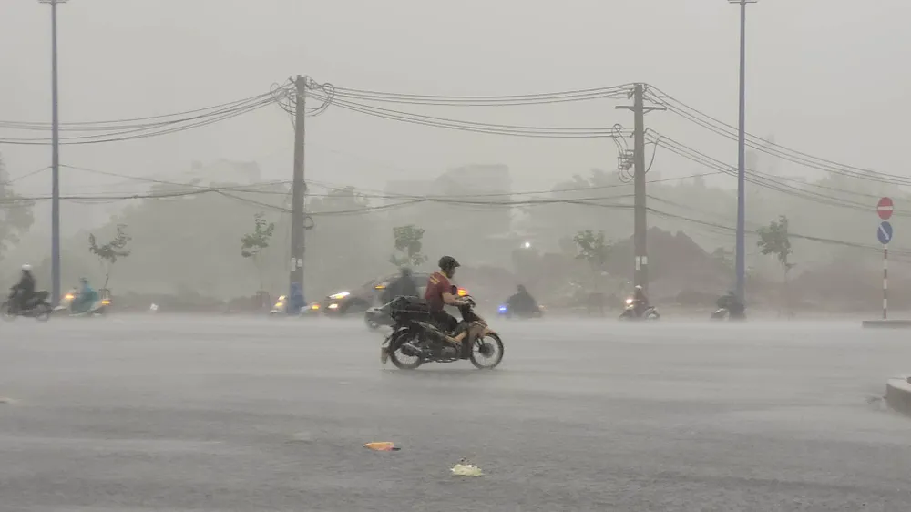 Theo dự báo, mưa sẽ xuất hiện nhiều nơi ở TP.HCM trong những giờ tới