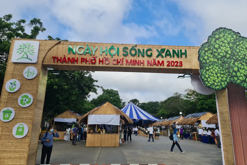 Ngày hội Sống xanh năm 2023 diễn ra trong hai ngày 3-6 đến 4-6. Ảnh: NC