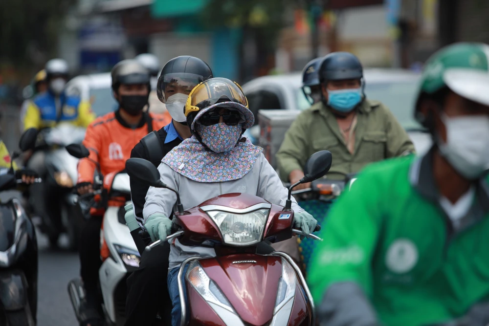 Ngày 18-4, cường độ nắng nóng ở Nam Bộ giảm. Ảnh: NGUYỆT NHI Nam Bộ dịp lễ Giỗ Tổ Hùng Vương thời tiết ra sao?