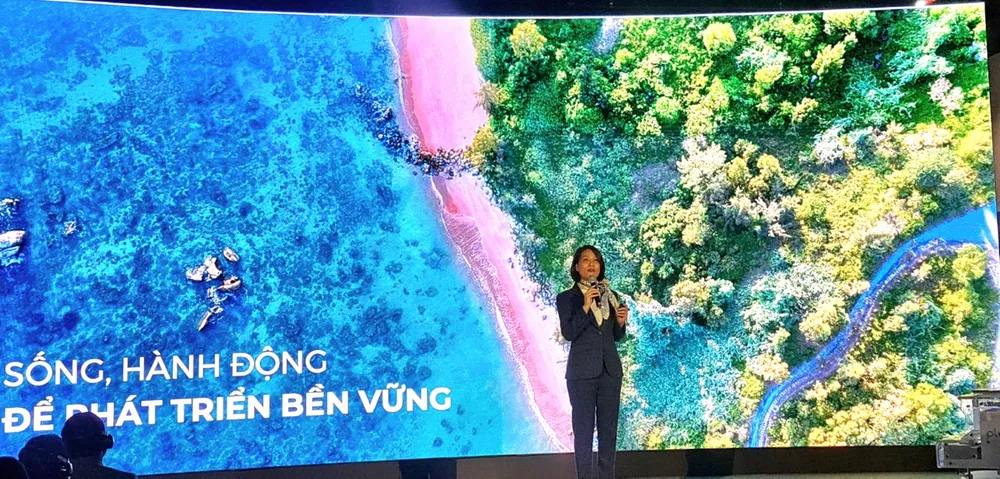 Toạ đàm "Doanh nghiệp và Phát triển Bền vững'’. Ảnh: NC Các doanh nghiệp ở Việt Nam cần chuyển đổi công nghệ để phát triển bền vững
