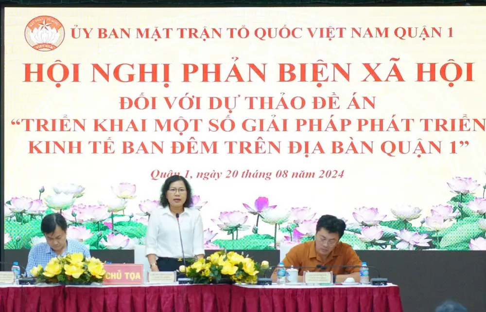 Quận 1, TP.HCM đưa ra đề án phát triển kinh tế ban đêm
