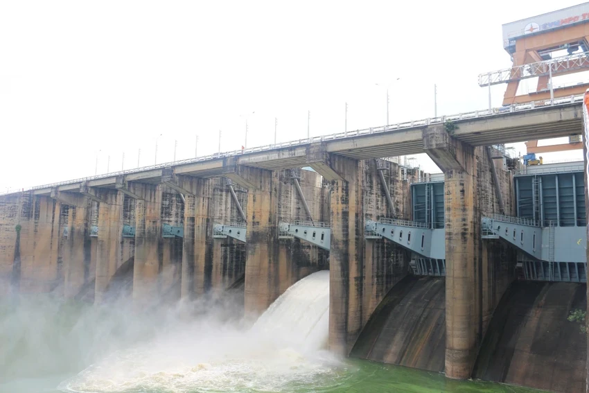 Hồ Trị An sẽ tiếp tục xả lũ vào ngày 12-10