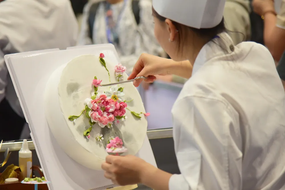 500 đầu bếp tranh tài tại cuộc thi làm bánh quốc tế