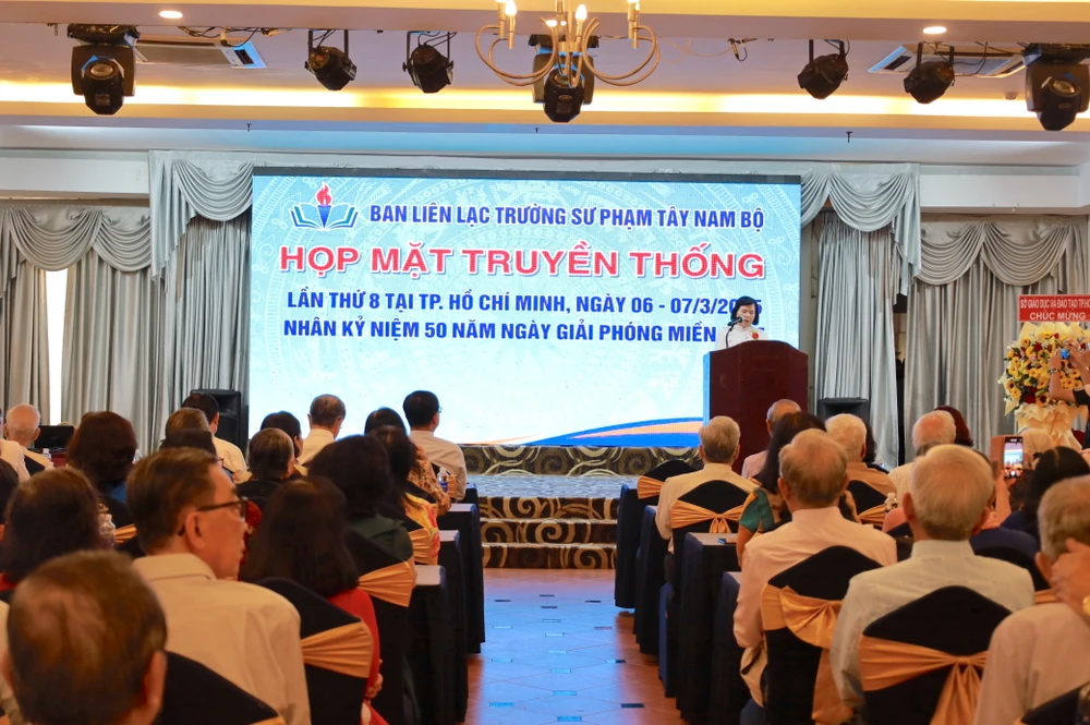 Họp mặt truyền thống những người “thầy cầm súng” Trường Sư Phạm Khu Tây Nam Bộ
