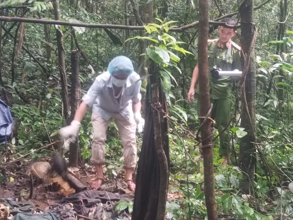 Quảng Ngãi: Phát hiện bộ hài cốt nghi là đối tượng truy nã mất tích hơn một năm