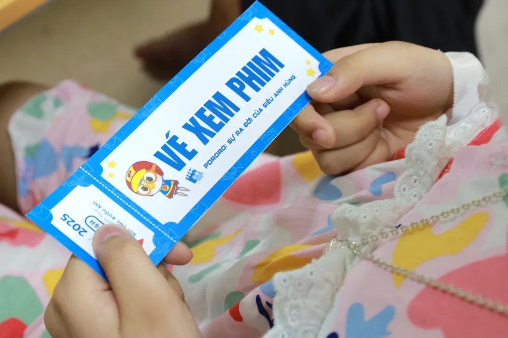 “Rạp chiếu phim nhí” cho bệnh nhi ung thư