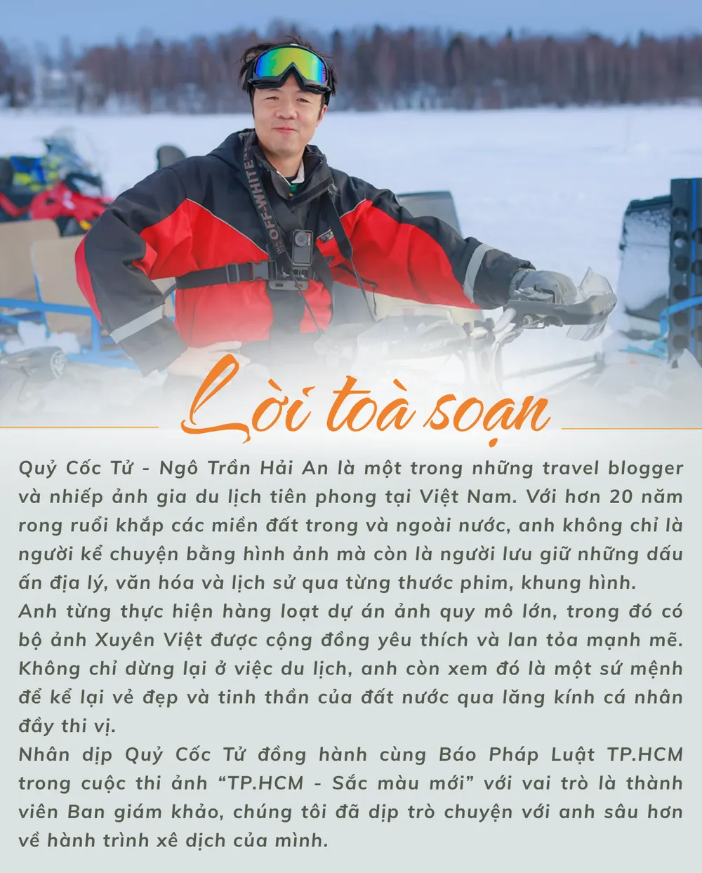 Quỷ Cốc Tử: ‘Nhiếp ảnh với tôi là cuộc chơi không có lần thứ 2’