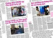 Những chiêu độc, lạ ứng phó trong mùa dịch COVID-19 ảnh 2 Chống dịch COVID-19: mỗi người phải vì mọi người