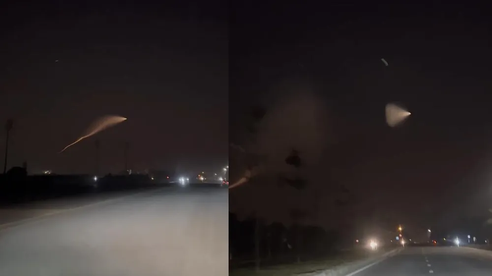 Vệt sáng lạ trên bầu trời nhiều tỉnh phía Bắc