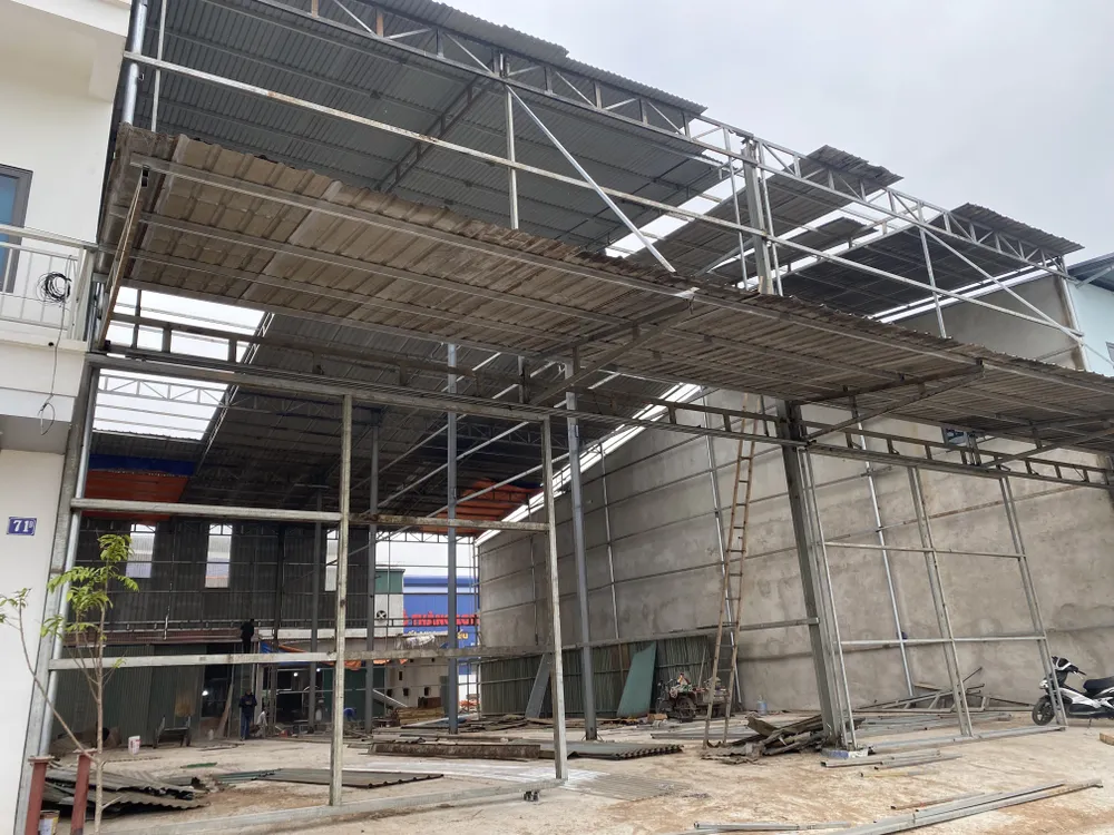 xưởng mộc trên đất nông nghiệp