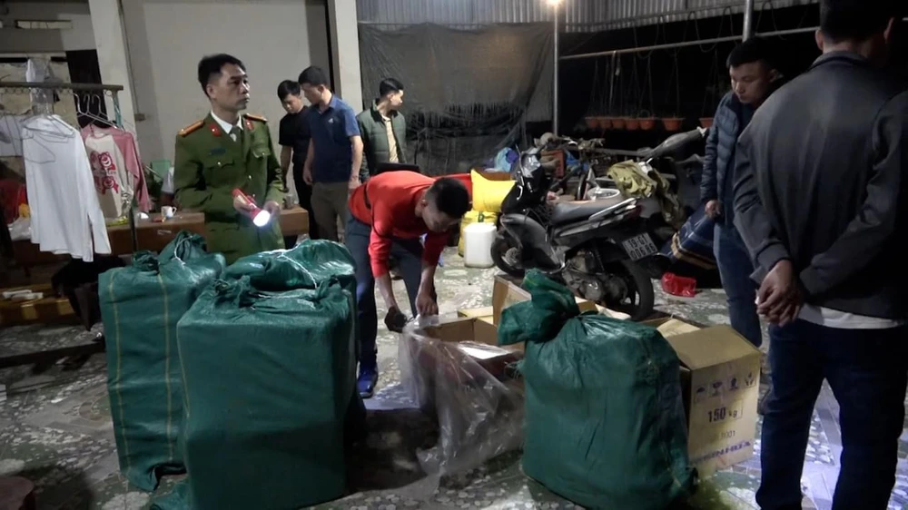 Công an Phú Thọ phá đường dây buôn bán, vận chuyển gần 4 tạ pháo