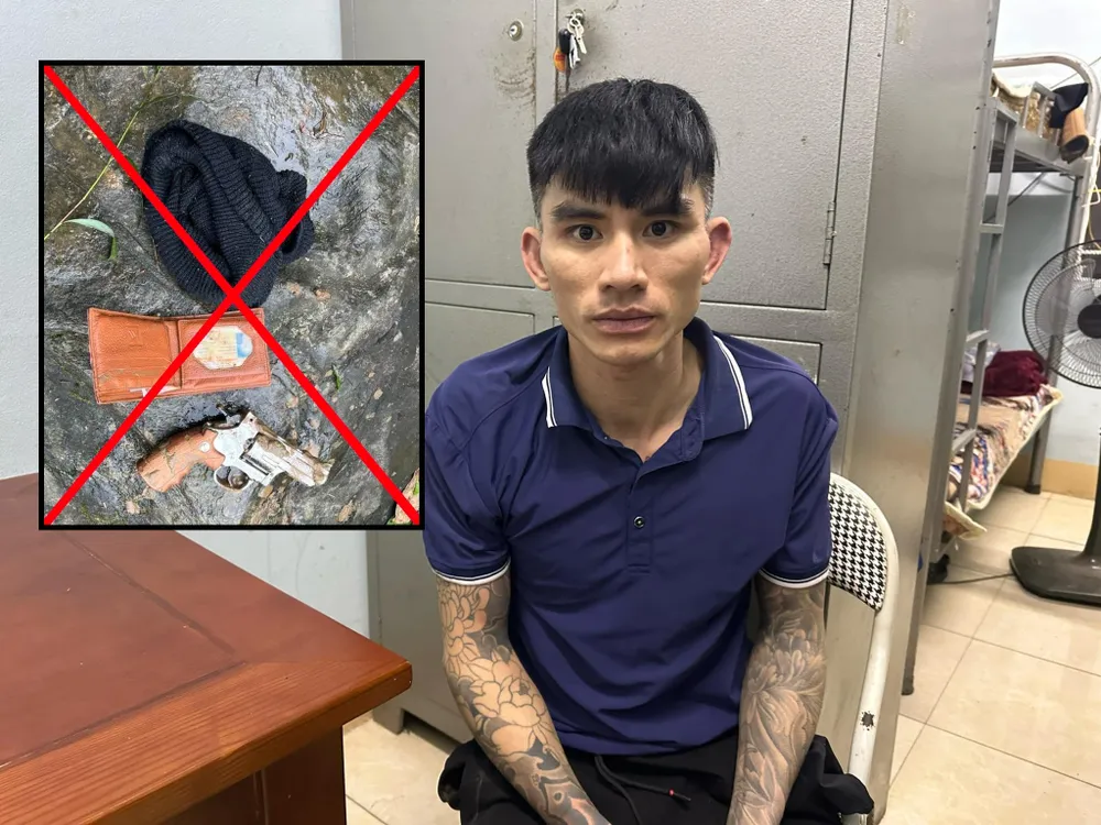 Hơn 200 cảnh sát, dân quân vây bắt đối tượng dùng súng bắn công an