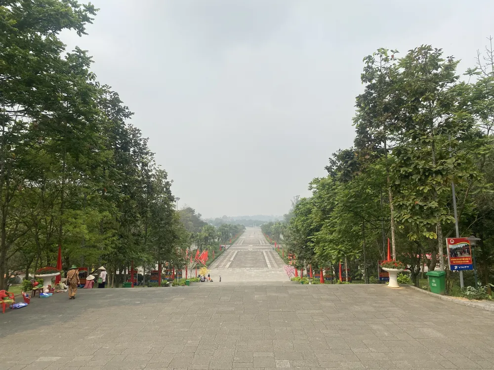 Toàn cảnh Khu di tích lịch sử đền Hùng trước ngày Giỗ Tổ Hùng Vương 17.jpg