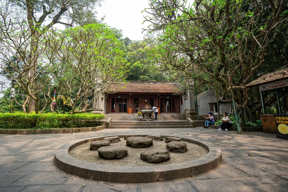 Toàn cảnh Khu di tích lịch sử đền Hùng trước ngày Giỗ Tổ Hùng Vương 4.jpg