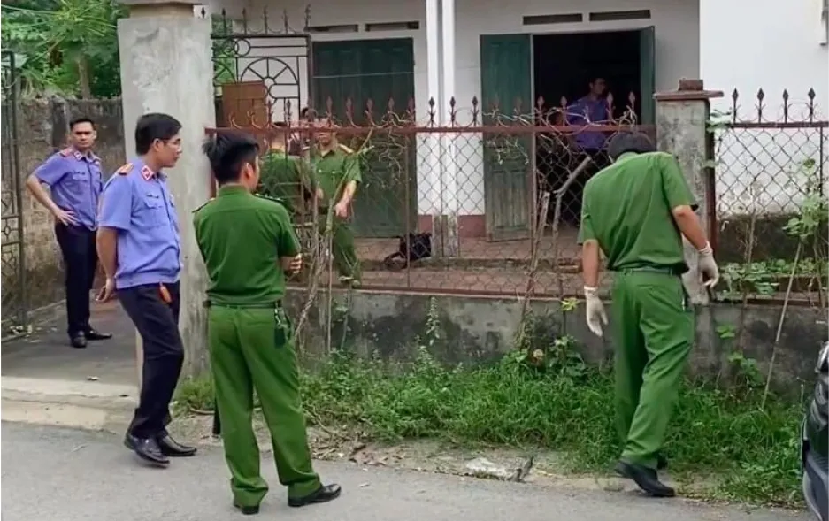 Ngôi nhà xảy ra vụ việc chồng sát hại vợ ở Phú Thọ. Ảnh CTV Chồng sát hại vợ do ghen tuông tình cảm.png