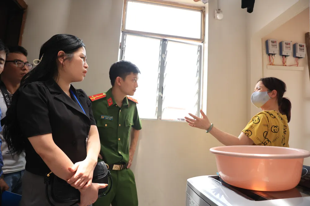 Hầu hết cơ sở nhà trọ ở Cầu Giấy không đảm bảo an toàn phòng cháy.jpg