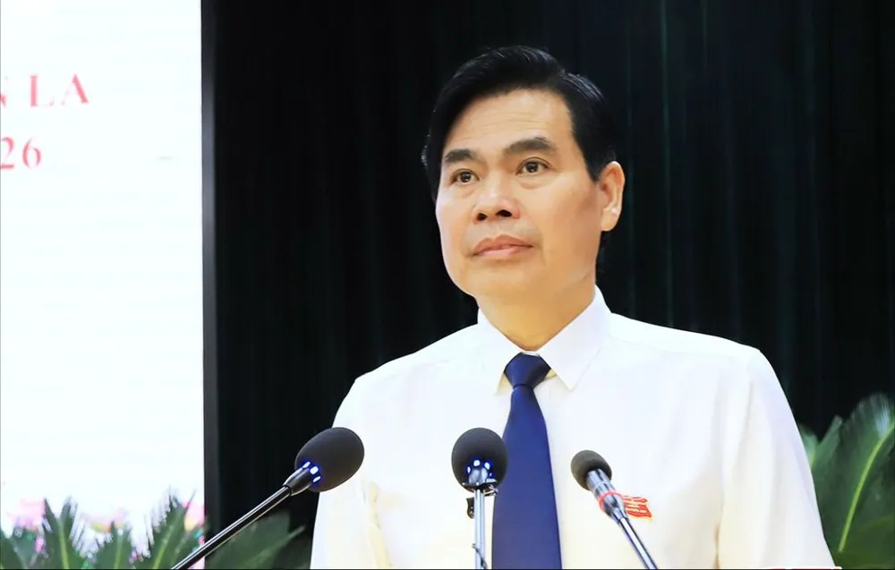 Ông Hoàng Quốc Khánh. Ảnh: BÁO SƠN LA Ông Hoàng Quốc Khánh làm bí thư tỉnh Sơn La.jpeg