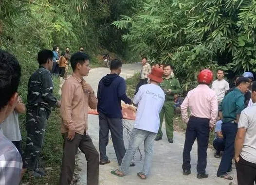 Hiện trường vụ án mạng chồng sát hại vợ rồi tự tử. Ảnh: UBND huyện Na Hang Chồng sát hại vợ rồi tử tự ở Tuyên Quang.jpeg