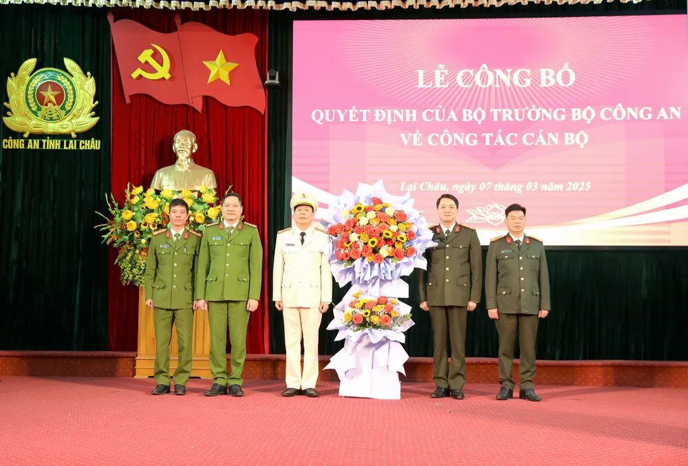 Bộ Công an bổ nhiệm Phó giám đốc công an Lai Châu, Phú Thọ 2.jpg