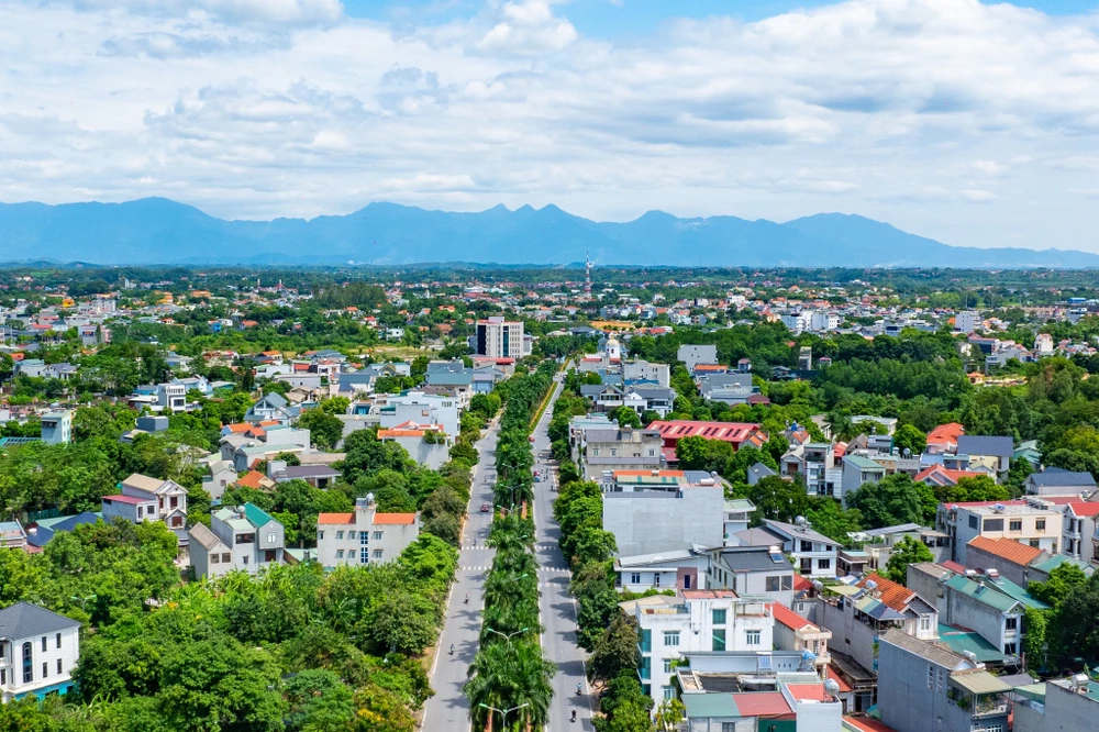 Thành phố Việt Trì, tỉnh Phú Thọ. Ảnh: TÙNG VY Lý do chọn tên tỉnh Phú Thọ sau hợp nhất với tỉnh Vĩnh Phúc, Hòa Bình.jpg