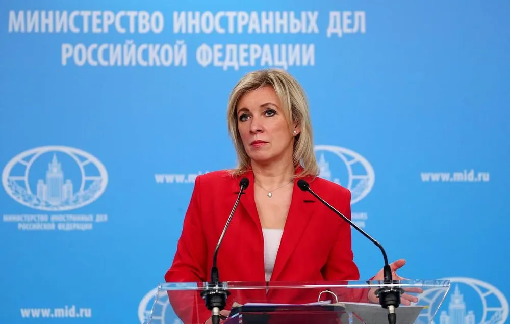 Phát ngôn viên Bộ Ngoại giao Nga Maria Zakharova. Ảnh: TASS