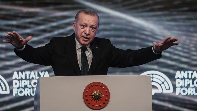 Tổng thống Thổ Nhĩ Kỳ Recep Tayyip Erdogan. Ảnh: RT