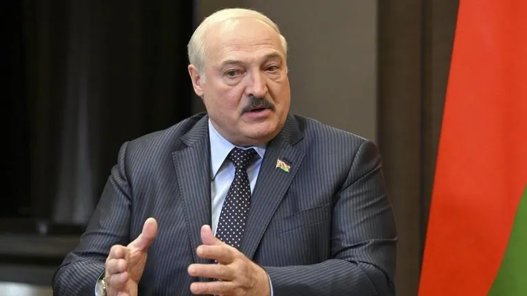 Tổng thống Belarus - ông Alexander Lukashenko. Ảnh: AP