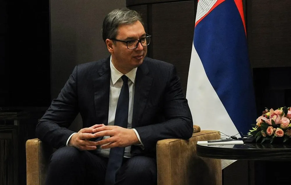 Tổng thống Serbia - ông Aleksandar Vucic. Ảnh: TASS Tổng thống Serbia - ông Aleksandar Vucic. Ảnh: TASS