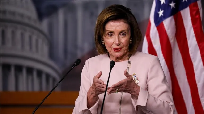 Chủ tịch Hạ viện Mỹ Nancy Pelosi. Ảnh: AP