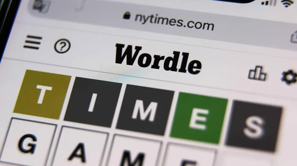 Wordle là từ được người dùng tìm kiếm nhiều nhất trên Google. Ảnh: THE NEW YORK TIMES