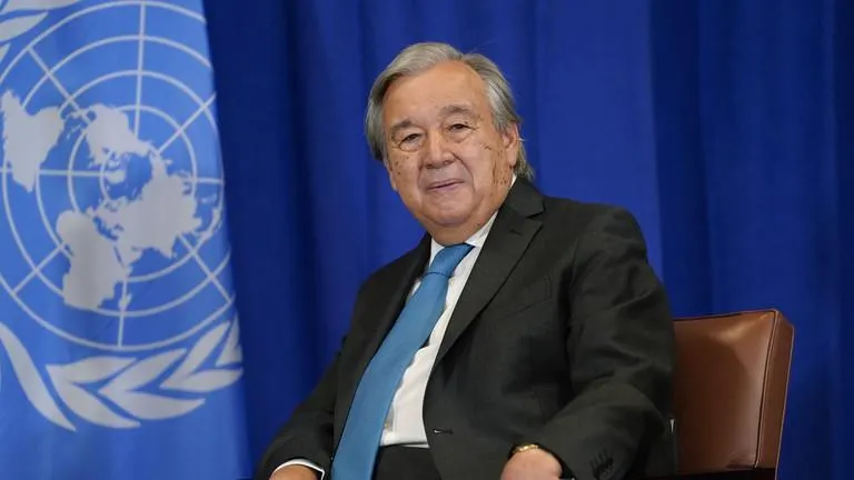 Tổng thư ký Liên Hợp Quốc (LHQ) Antonio Guterres. Ảnh: RT Tổng thư ký Liên Hợp Quốc (LHQ) Antonio Guterres. Ảnh: RT