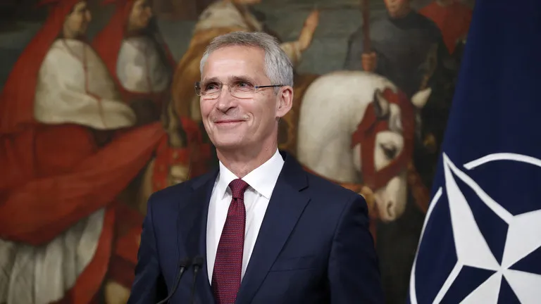 Tổng thư ký Tổ chức Hiệp ước Bắc Đại Tây Dương (NATO) Jens Stoltenberg. Ảnh: AP