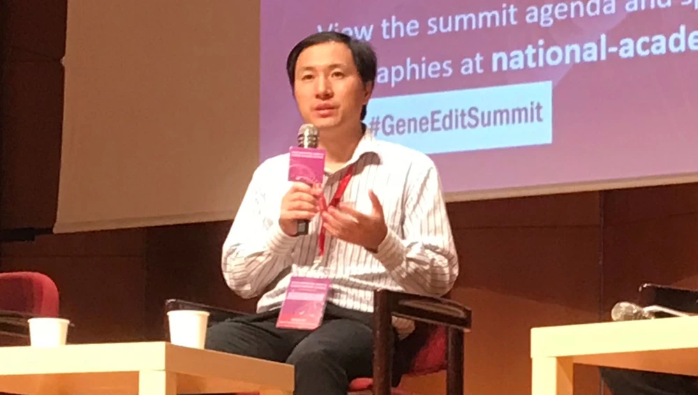 Nhà khoa học di truyền người Trung Quốc Hạ Kiến Khuê. Ảnh: CNN