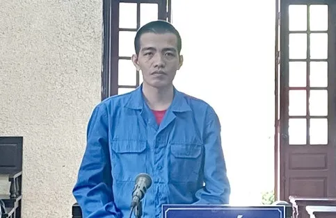 Bị cáo Lý Văn Tưởng tại phiên toà