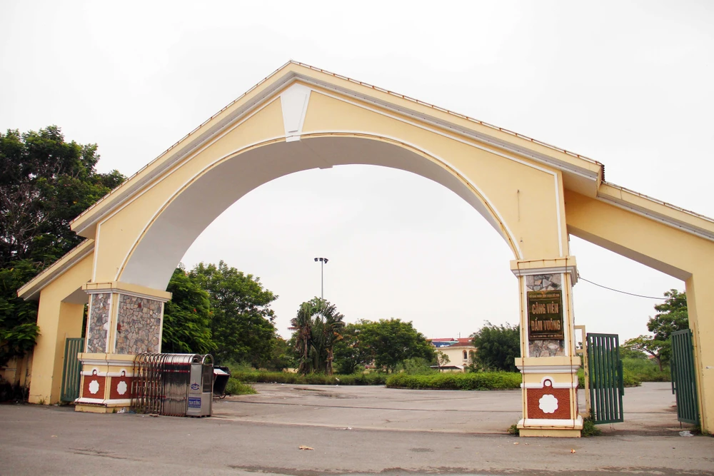 Công viên Đầm Vuông, quận Đồ Sơn. Ảnh: Ngọc Sơn