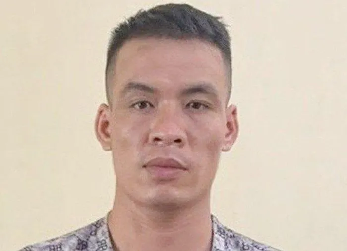 Nguyễn Văn Hậu tại cơ quan điều tra. Ảnh: CA Nguyễn Văn Hậu tại cơ quan điều tra. Ảnh: CA