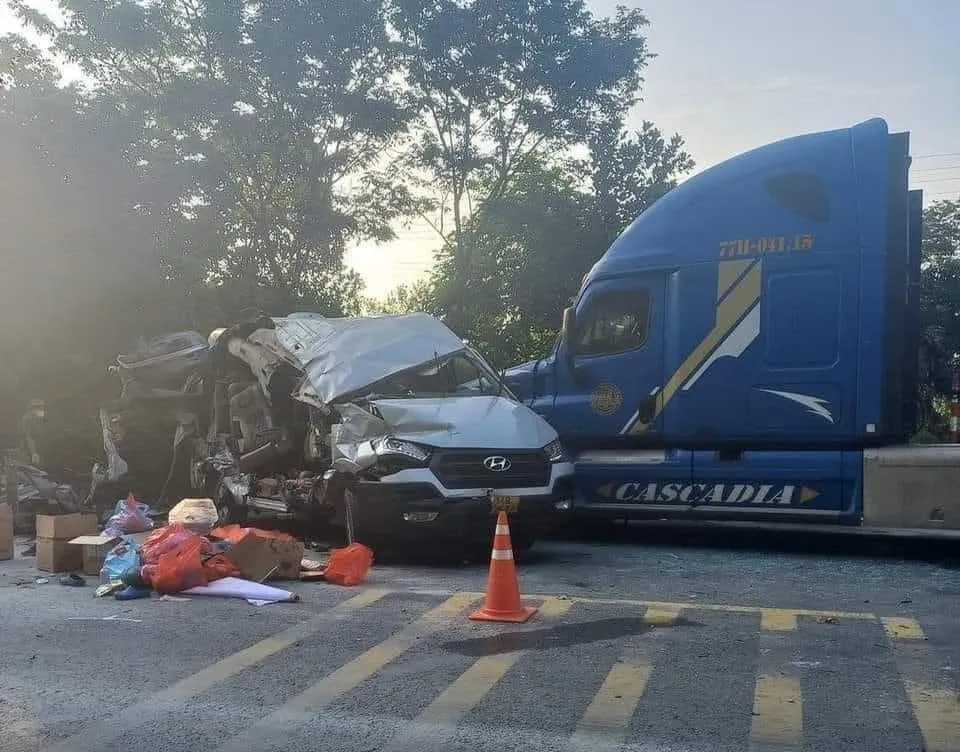 Hiện trường vụ tai nạn. Ảnh: CTV tai-nan-lang-son.jpeg
