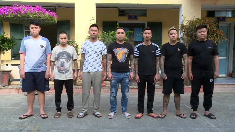 Nhóm cho vay nặng lãi tại cơ quan công an TP Thái Bình