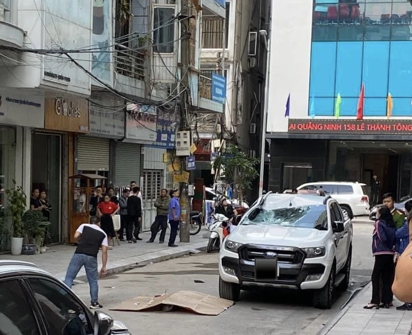 Hiện trường nơi xảy ra sự việc người phụ nữ tự tử