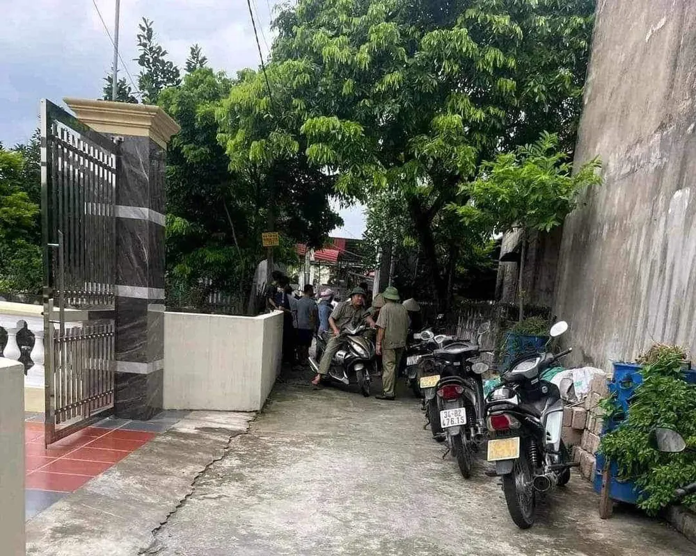 Hiện trường nơi Dương đã ra tay với bà K., mẹ anh D. do ghen tuông. Ảnh: CTV Hiện trường nơi Dương đã ra tay với bà K., mẹ anh D. do ghen tuông. Ảnh: CTV