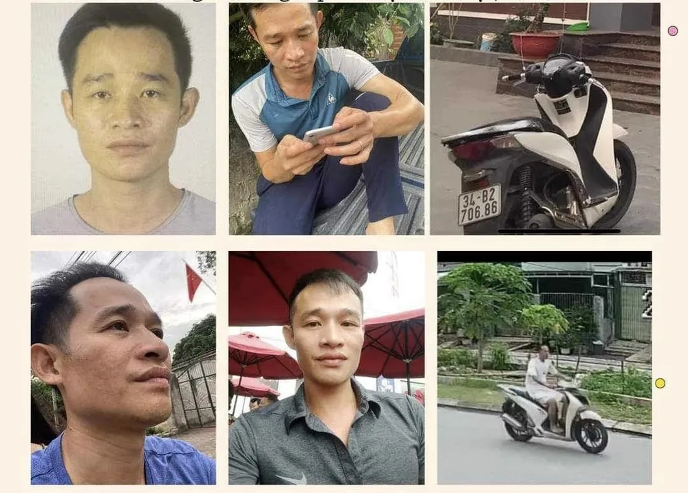 Công an TP Chí Linh cung cấp hình ảnh về Dương Đình Luyện Công an TP Chí Linh cung cấp hình ảnh về Dương Đình Luyện